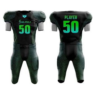 2024 Your Own American Football Uniform New Design American Football Uniform OEM Service <b>Compression</b> Fit Jerseys For Comfort - Product Image 1
