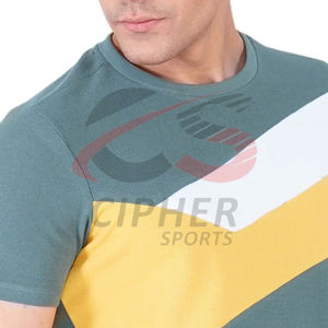 เสื้อยืดผ้าฝ้ายไม้ไผ่สำหรับผู้ชาย, เสื้อฮิปฮอปแขนสั้นน้ำหนักมากเสื้อยืดธรรมดาเสื้อยืดผ้าฝ้ายอ่อนนุ่มระบายอากาศได้ดีและความชื้น - Product Image 5