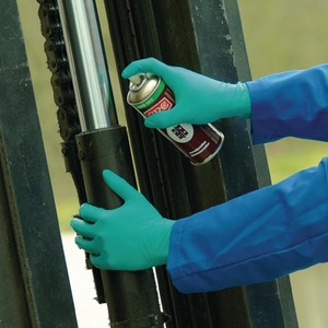 Gants jetables TouchNTuff Taille 7.5-8 Vert EN 374 PPE Catégorie III 100 pièces/boîte ANSELL - Product Image 1