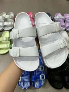 Ventes à durée limitée adultes hommes et femmes <span class=keywords><strong>EVA</strong></span> boucle plate-forme sandales doux antidérapant été mode pantoufles stock chaussures - Product Image 5