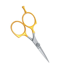 Ciseaux professionnels pour les soins des ongles avec lames courbes tranchantes en acier inoxydable pour l'utilisation des cuticules, finition lisse, qualité durable - Product Image 6