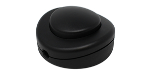 Interruttore a pedale nero 350VP 2A 250V (Koala H038091) - Product Image 1