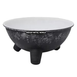 Bol de service au chocolat en métal noir de haute qualité nouveau dernier bol de serveur de bonbons de conception pour la maison ou l'hôtel porte-dessert - Product Image 2