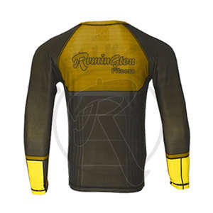 Mma Tops Rash Guard Custom <b>Compression</b> <b>Shirts</b> for Men <b>Compression</b> Long Sleeve <b>Compression</b> <b>Shirt</b> Rash Guard - Product Image 2