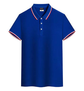 Camisetas de polo de golf en blanco para hombre Logo bordado 100% algodón liso manga corta Casual Polos - Product Image 2