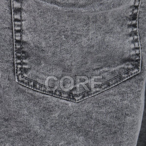 กางเกงยีนส์คาร์โก้ผู้ชายดีไซน์ใหม่ หลายกระเป๋า MOQ ต่ำ กางเกงยีนส์คาร์โก้ผู้ชายแบบฟอก กางเกงผู้ชาย - Product Image 4