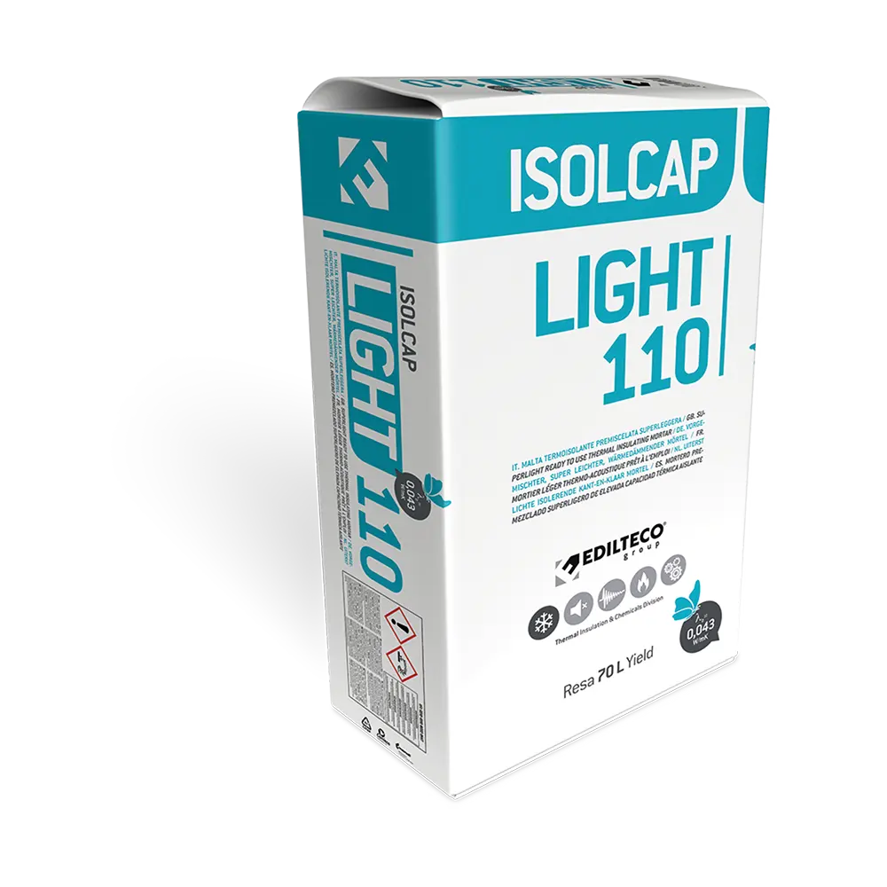 Isolcap Light 110-Screed Base de isolamento térmico super leve-baseado em EPS-0,043 WmK
