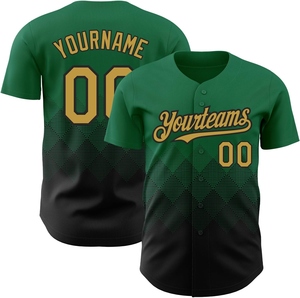Camiseta de béisbol personalizada OEM al por mayor, sublimación de alta calidad, transpirable, duradera, con número de nombre, uniforme de mejor rendimiento en campo - Product Image 5
