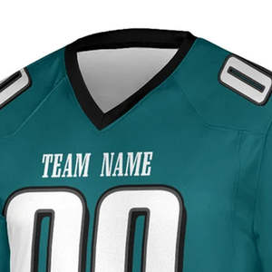 Maillot personnalisé de conception uniforme de sublimation 2025 pour le football maillot de football américain sublimé de style usine Service OEM - Product Image 4