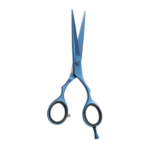 Ciseaux de coiffeur à poignée russe pour ciseaux de Salon de coiffure ciseaux de salon de beauté à lame tranchante avec anneau en caoutchouc noir - Product Image 4