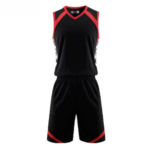 Conjuntos de uniformes de baloncesto de calidad barata, camisa sin mangas, chándales universitarios, conjunto de ropa de secado rápido para exteriores - Product Image 1