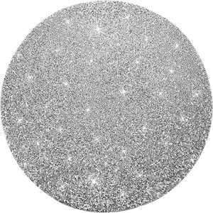 Handcrafted <b>Round</b> Beaded <b>Placemats</b> for Dining Table Wedding Christmas Decoration Family Gathering Parties - Product Image 1