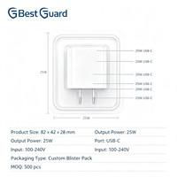 Empaque Personalizado Tipo Blister para Cables y Cargadores USB, Bandeja Transparente de PET