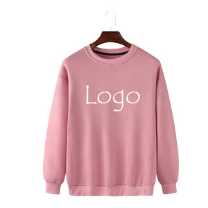 เสื้อสเวตเตอร์แบบสวมศีรษะของผู้หญิงผ้าฝ้าย100% ระบายอากาศได้ดีคอกลมสไตล์เกาหลีมีฮู้ดป้องกันริ้วรอย - Product Image 1