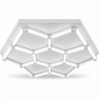 Luminaire linéaire suspendu au plafond pour salle de classe, LED 4000K