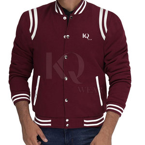 Inspired <b>Men</b> Winter Letterman <b>Jacket</b> Stand Front Eco-Friendly Reversible High Quality Cotton/Wool Breathable Modern Casual - Product Image 5