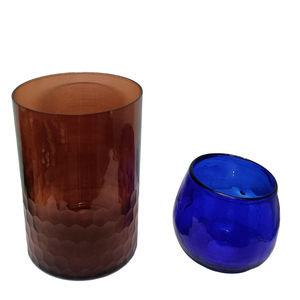 Photophore en verre de qualité deluxe dernier design décoration de table pot à bougie pour les décorations d'anniversaire et de noël - Product Image 6