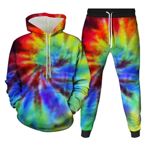 Survêtements sublimés respirants à séchage rapide imprimés personnalisés unisexe 100% Polyester Jogger deux pièces ensembles de vêtements de sport - Product Image 2
