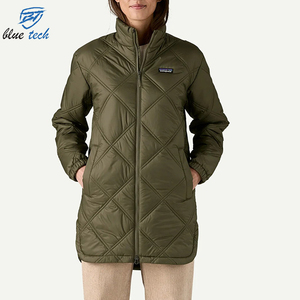 Women Puffer <b>Jacket</b> Stand Collar Knitted Stylish Windproof & Quick Dry Custom Logo & Design Print 2026 Style - Product Image 5