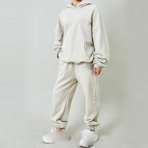 Pulls à capuche personnalisés pour femmes Pantalons de survêtement Vêtements de sport de haute qualité Sweat-shirt lourd Survêtements Vêtements de détente amples - Product Image 5