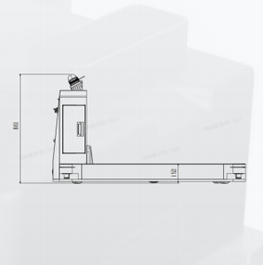 Robot de Transporte de Palés <span class=keywords><strong>AGV</strong></span>/AMR con Tecnología Láser SLAM, Capacidad de Carga de 1000 kg, Apto para Múltiples Tipos de Palés - Product Image 3