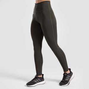 Leggings Deportivos con Estampado Strike Performance (Olive) Talla XL, Uso Casual en el Gimnasio, Tejido Sin Costuras de Spandex y Nailon Suave con Logotipo en la Cintura - Product Image 3