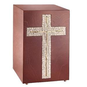 Urna Funeraria Decorativa de Metal para Cremación, Personalizada, para Adultos, Caja de Cremación Impresa, Urna Estilo Americano - Product Image 2