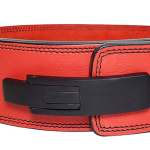 Cinturón de Gimnasio de Cuero de Diseño Personalizado para Levantamiento de Pesas, Soporte Lumbar, Nuevo Cinturón de Cuero de Gimnasio de Alta Resistencia para Entrenamiento de Potencia - Product Image 5