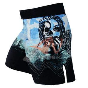 กางเกงขาสั้น MMA สำหรับผู้ชายกางเกงขาสั้นของผู้ชายน้ำหนักเบา2023พิมพ์โลโก้ได้ตามต้องการ - Product Image 3