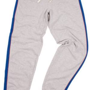 Precio bajo Ropa de dormir Pantalones Personalización Logo Pantalones de chándal Rayas laterales Poliéster Recto Pantalones de hombre - Product Image 5