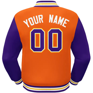 Vestes de baseball en polyester de qualité supérieure avec logo personnalisé pour hommes Manteau grande taille long pour l'hiver à la mode Design Letterman - Product Image 4