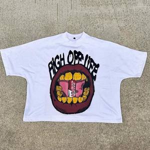 Vente en gros de nouveaux t-shirts d'été personnalisés pour hommes vêtements de sport t-shirts à manches courtes et shorts deux pièces ensemble jumeau de t-shirts pour hommes à vendre - Product Image 5