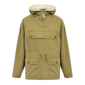 Classic Pullover Hoodie With Adjustable Drawstring Half Zip Hoodie With Front Pockets Comfortable Hoodie Jacket Style - Product Image 1