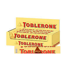 Tomblerone Chocolat au lait suisse avec nougat au miel et aux amandes (paquet de 20) - Product Image 2