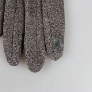 Gants en laine pour hommes, gants thermiques d'hiver, doux, pour l'extérieur, gants en laine pour hommes, gants d'hiver chauds en tricot pour l'extérieur - Product Image 6
