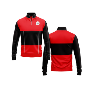 Chaqueta Cuartos Bordada Personalizada Hombres Mujeres Ropa Deportiva Juvenil Jersey Equipo de Secado Rápido - Product Image 1