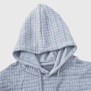 Sudadera con capucha Logotipo bordado personalizado Sudaderas con cremallera de gran tamaño - Product Image 4