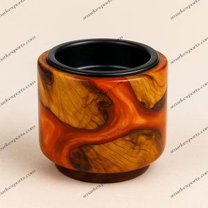 Quemador de incienso bakhoor de resina y madera natural, soporte de incienso perfecto para crear un ambiente tranquilo e interiores de lujo - Product Image 6