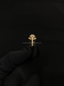 Bague de luxe en or massif 18 carats, sertie de diamants naturels, bijoux fins, hip hop, bagues de mariage, bagues de fiançailles, cadeau pour les fêtes - Product Image 5