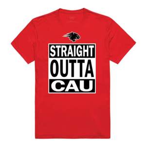 Clark Atlanta SIU Panthers T-shirts Tricoté Plus Size Fear Panthers Straight Outta CAU Keep Calm Custom Collegiate Fan Apparel - Product Image 2
