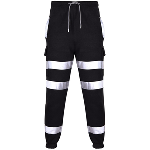 High Quality Customised 2025 <b>Cargo</b> Utility Work <b>Pants</b> 6 Pocket Casual Style Wholesale Customised Reflective Trousers - Product Image 5