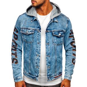 Vestes pour hommes pour homme Vente en gros 100% coton Veste en jean vierge pour homme Veste en jean unie délavée vintage personnalisée pour hommes - Product Image 4