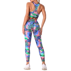 New Fashionable Yoga <b>Sets</b> for Women and Casual Wear Best Price Sublimation and Quick Dry Yoga <b>Sets</b> Gym Cotton 2027 - Product Image 6