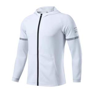 Sweat à capuche de golf en polyester de haute qualité avec logo personnalisé pour hommes, vestes de sport, sweatshirts en toile à col montant pour l'hiver - Product Image 3