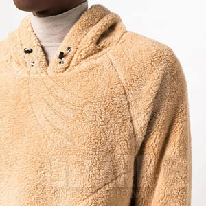 Suministro directo de fábrica de algodón mezclado Polar Fleece Hoodies Ropa Polar Fleece Hoodies - Product Image 5