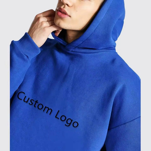 OEM ODM logo personnalisé manches longues chenille broderie vintage sweat à capuche de haute qualité 500 g/m² poids lourd grande taille pull à capuche - Product Image 3
