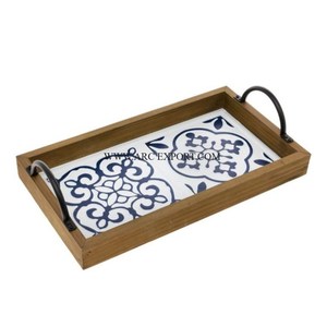 Design avantageux Nouvelle Arrivée Nacre Travail Cuisine Plateaux De Service Standard Unique Décoration De Mariage Plateau De Table - Product Image 3