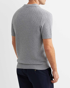 Venta al por mayor personalizar popular de secado rápido de gran tamaño de manga corta Jersey Polo para hombres 100% algodón suave de secado rápido a bajo precio - Product Image 2
