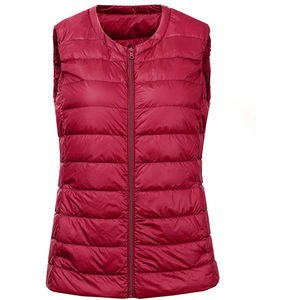 Fabricant de vêtements personnalisé Gilets gonflés pour femmes Veste rembourrée décontractée sans manches Rembourrage de manteau Gilets gonflés pour femmes équestres - Product Image 2