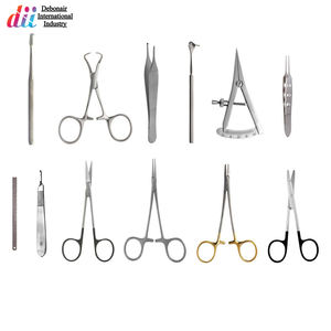 Juego de instrumentos quirúrgicos de blefaroplastia de acero inoxidable de 12 piezas Instrumentos de cirugía plástica de debonairii - Product Image 6